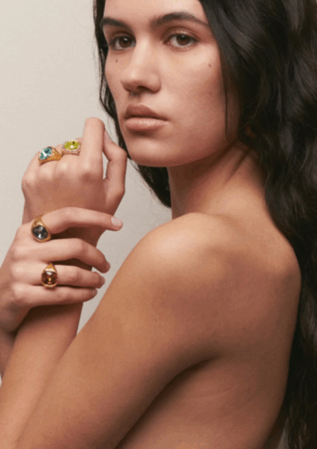 Bague Amalfi Dorée – Image 3