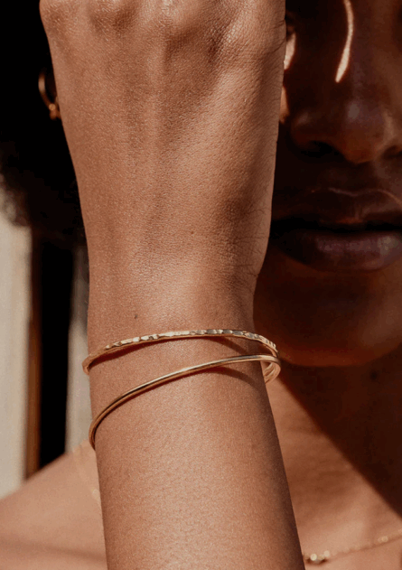 Bracelet Jonc Asymétrique Eve – Image 3