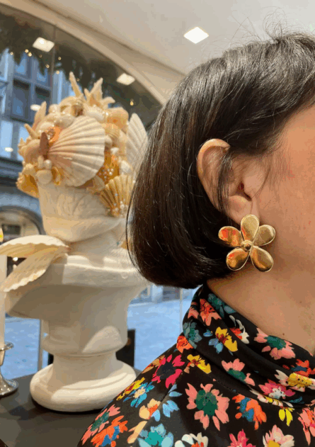 Boucles Flora doré – Image 3