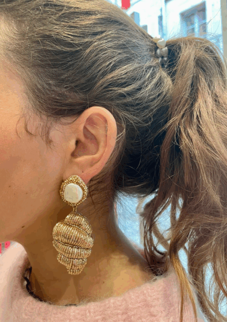 Boucles d’oreilles Conch – Image 3