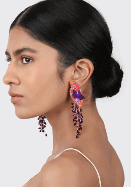 Boucles d’oreilles Kingfisher – Image 3