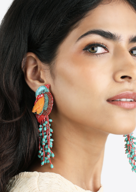 Boucles d’oreilles Kingfisher – Image 2