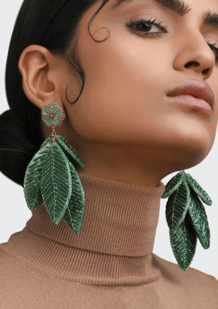 Boucles d’oreilles Leaf – Image 2
