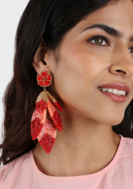 Boucles d’oreilles Leaf – Image 2