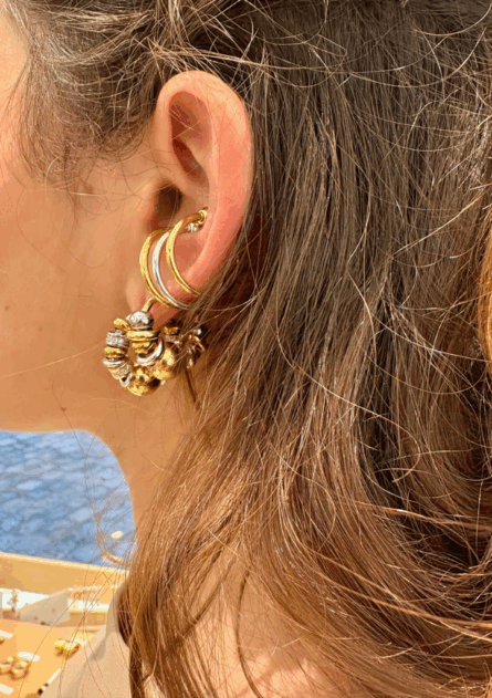 Boucle d'oreilles Bubble Uni – Image 3