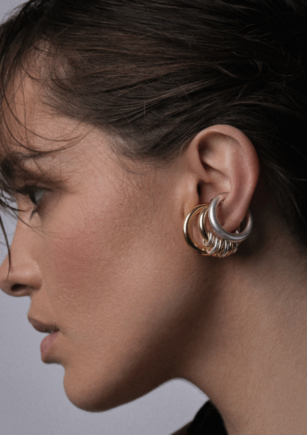 Boucles d'oreilles Hoops – Image 3