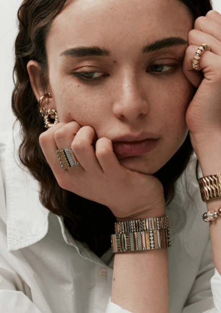 Bracelet SIG 12 Mix Gold and Silver – Image 2