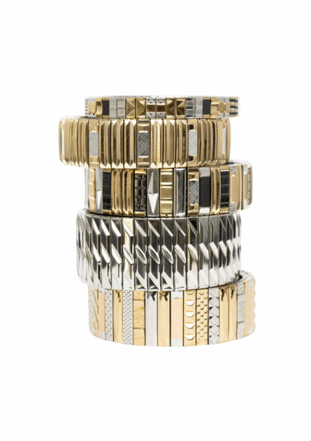 Bracelet SIG 18 Mix Gold and Silver – Image 4