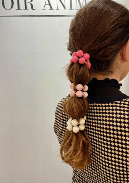 Bichou Perles Rondes Colorées et Dorées – Image 3