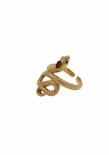 Bague Sissi Serpent Pierre – Image 3