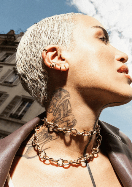 Bague d'oreille Triple Eugène – Image 2