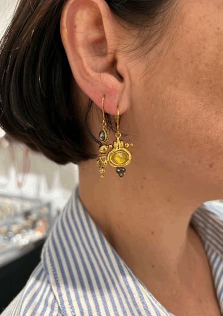 Boucles Jasmine Gouttes – Image 2