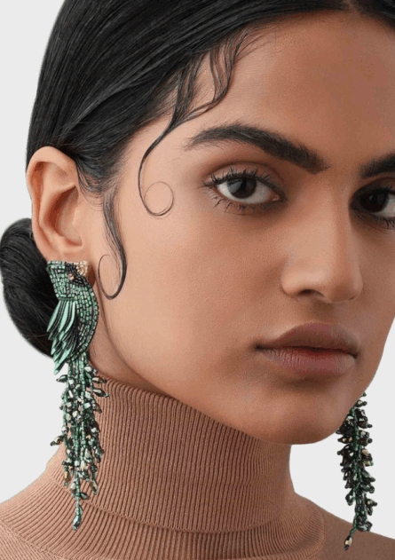 Boucles d’oreilles Cardinal – Image 2