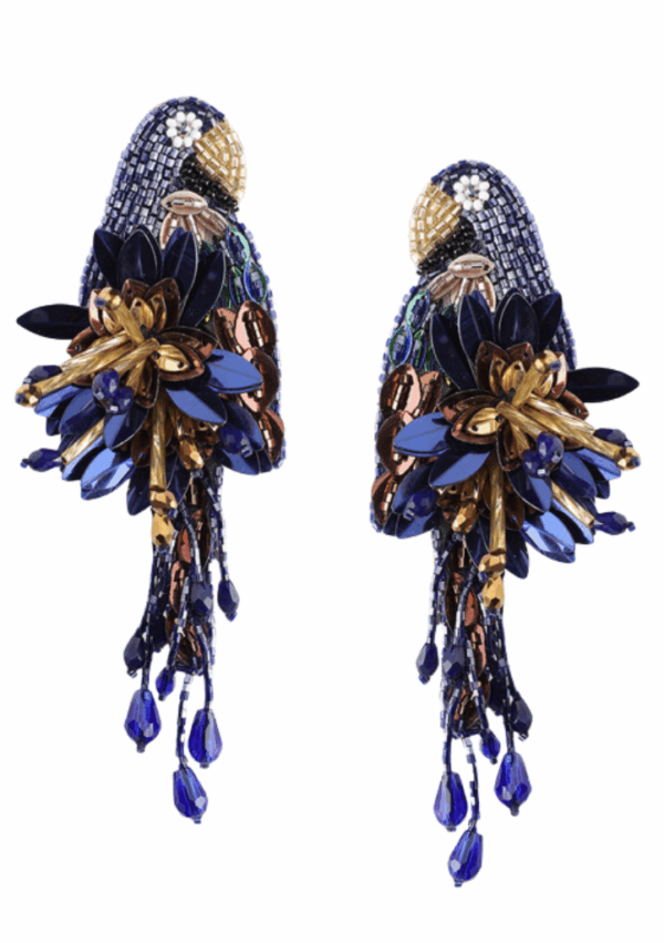 noir-animal-boucle-d-oreille-olivia-dar-parrot-navy