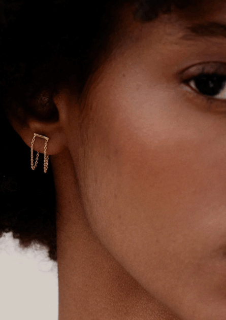 Boucle d’oreille Chaînes Promesse – Image 4