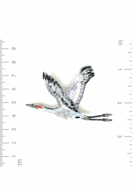 Broche Sandhill Crane – Image 3