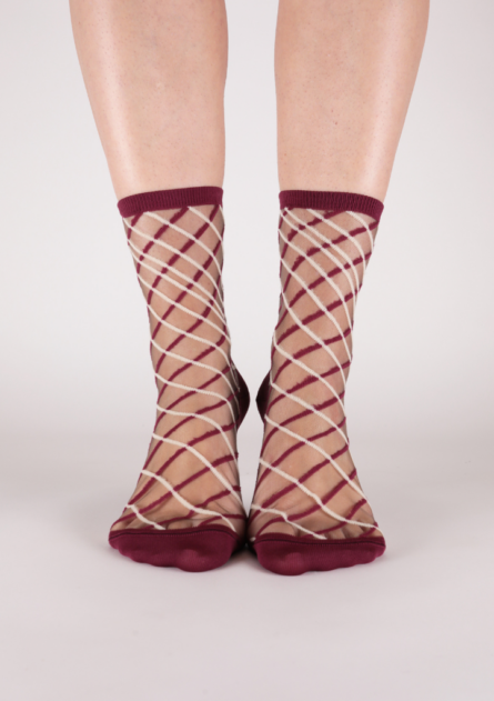 Chaussettes Transparentes Brooklyn Bridge – Image 3