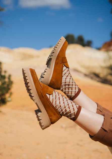 Chaussettes Transparentes Brooklyn Bridge – Image 5