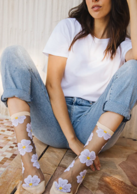 Chaussettes Transparentes Murano – Image 6