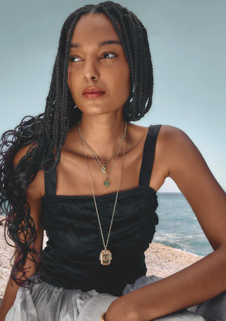 Collier Sacha Coeur Clé – Image 2