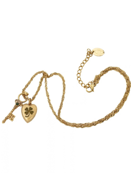 Collier Sacha Coeur Clé – Image 2