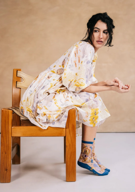 Caussettes Transparentes Floralia Cotélac – Image 3