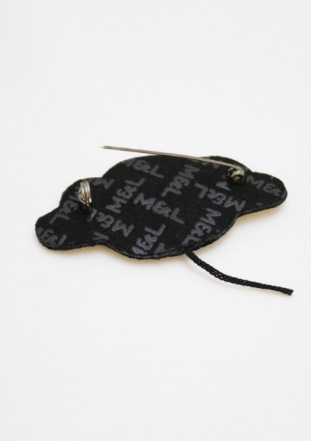 Broche Fleur Dorée – Image 4