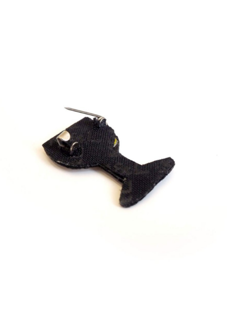 Broche Verre de Rouge – Image 3