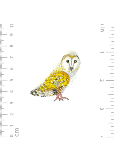 Broche Golden Owl – Image 4