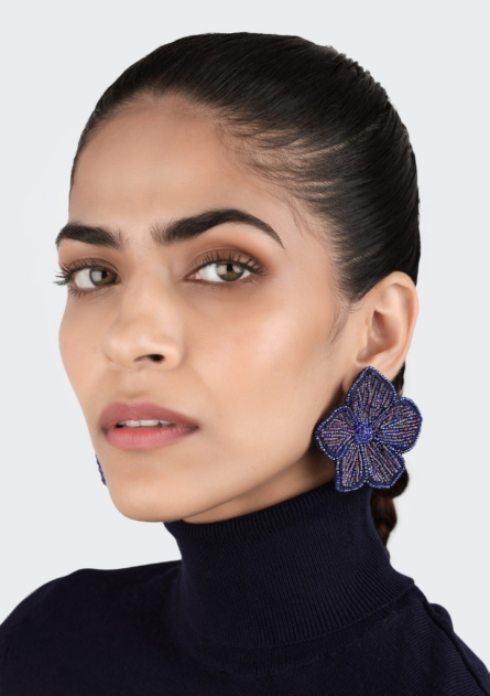 Boucles d’oreilles Petit Hibiscus – Image 2
