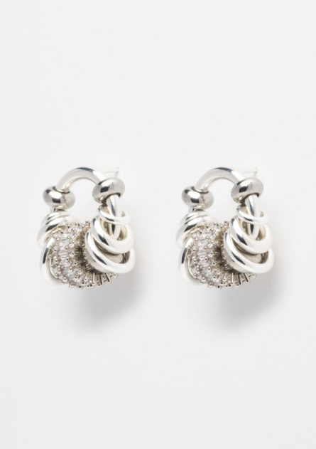 Boucles d'oreilles Chrome – Image 4