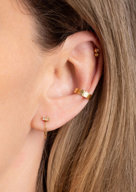 Bague d'oreille martelée Edmond – Image 3