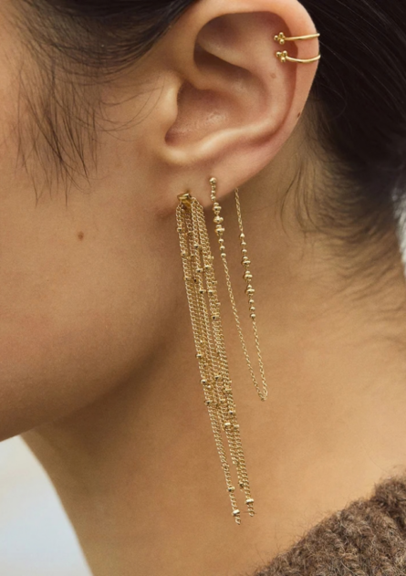 Grandes Boucles d’oreilles Galatée – Image 3
