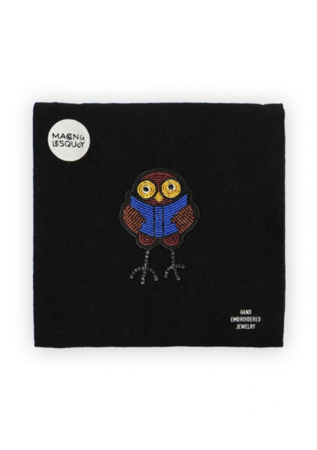 Broche Chouette Cultivée – Image 3